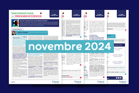 Newsletter Prestataires de formation Novembre 2024